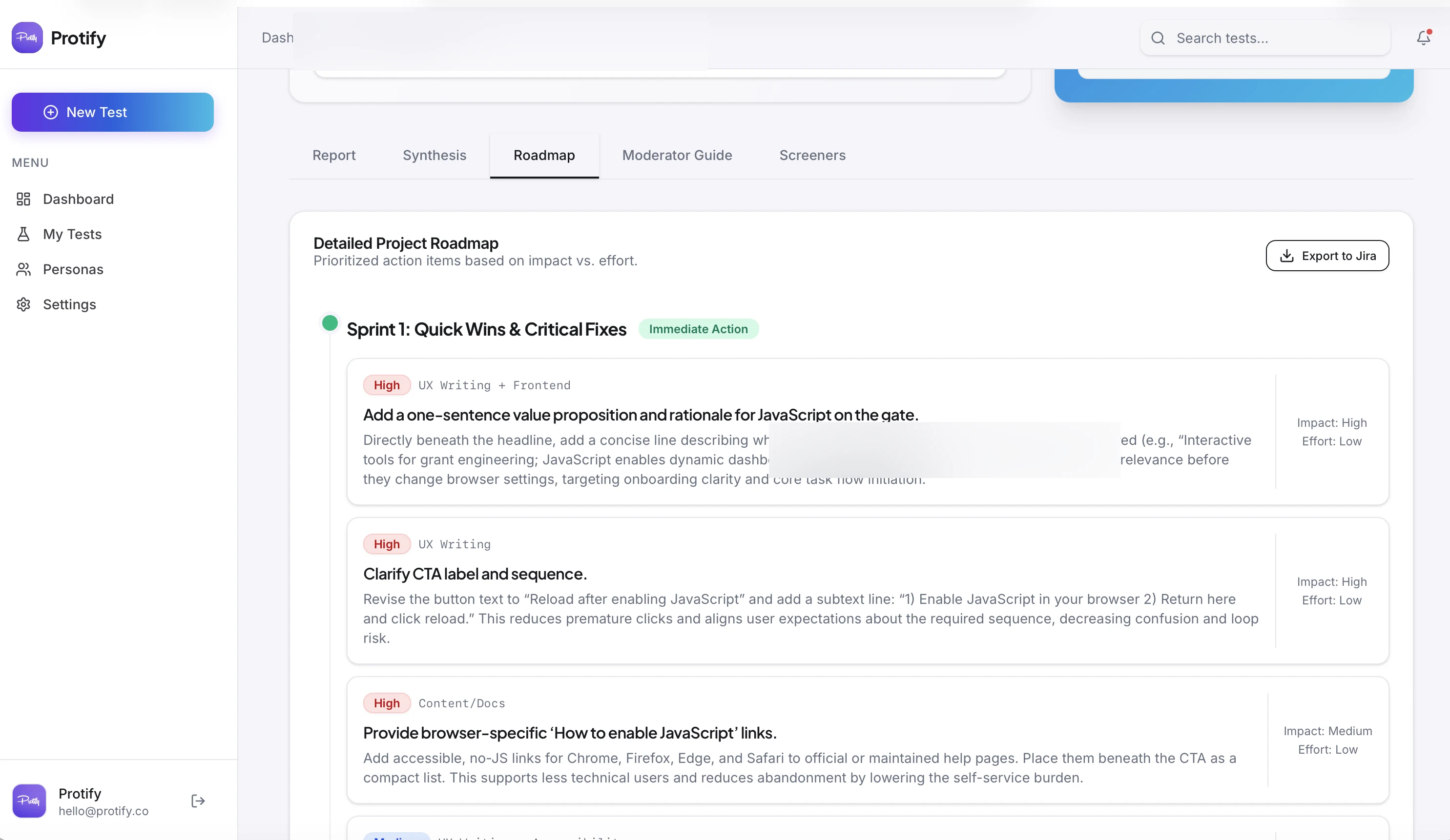 Accelerator interface: From validated evidence to an executable roadmap.